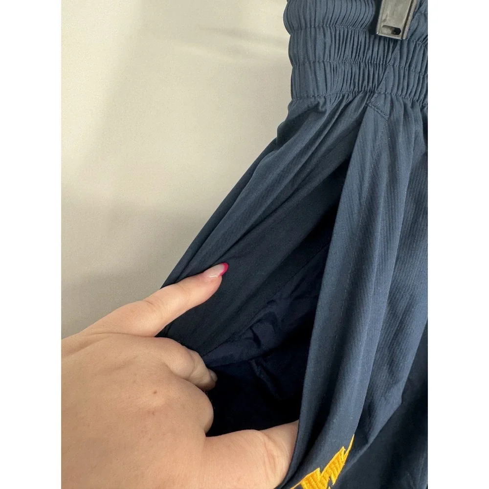 Nike WVU West Virginia Mountaineers Track Pants Mens Size XS Baggy Vintage Y2K